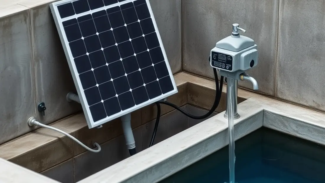 Comment choisir une pompe à eau solaire : en situation