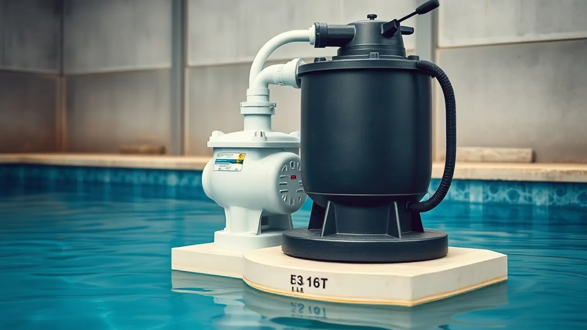 Photo : Testez votre pompe piscine en 2023 : économisez jusqu'à 30% d'énergie