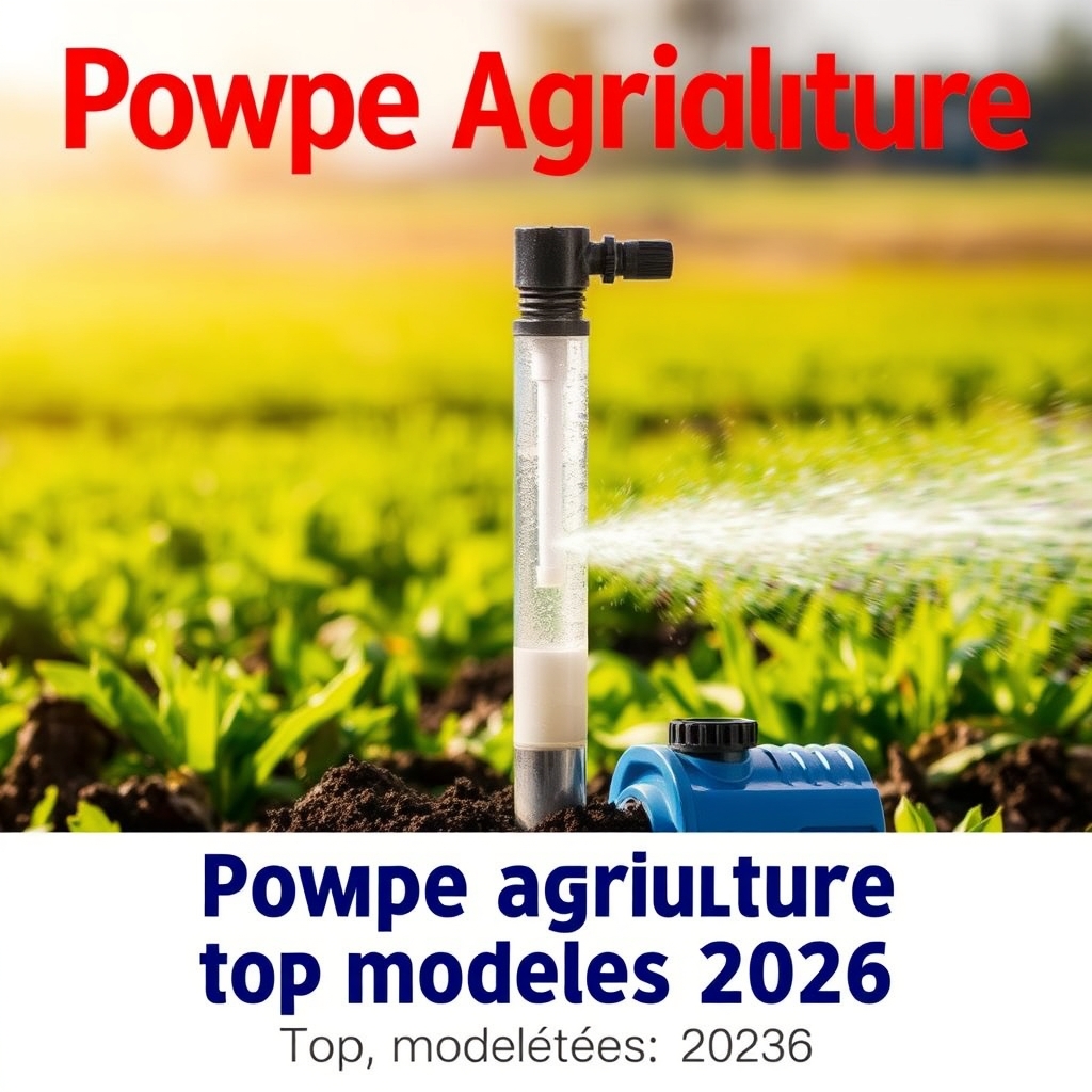Photo : Pompe agricole irrigation : top modèles 2026
