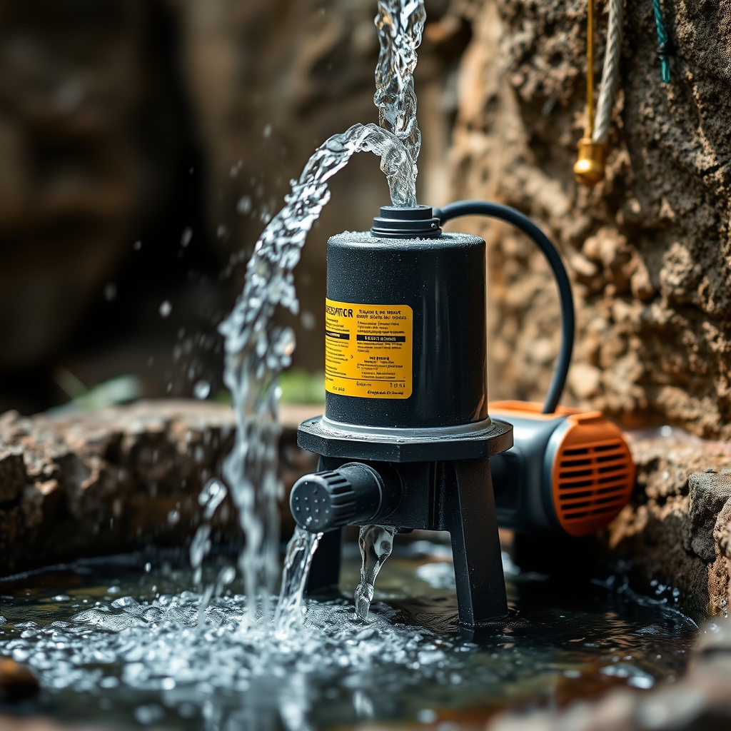Pomper l'eau · Pompe pour cave inondee : guide urgence