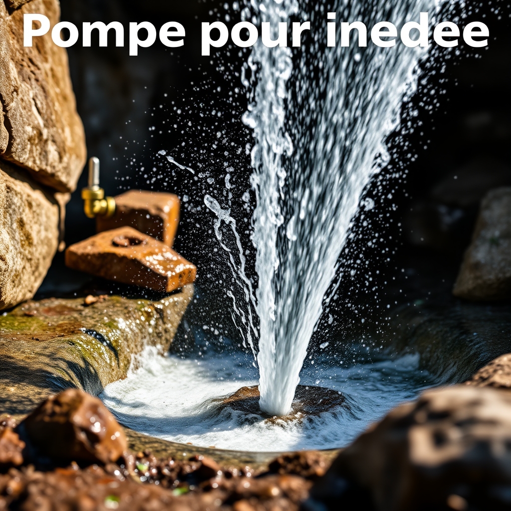 Photo : Pompe pour cave inondée : guide urgence